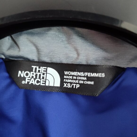 Ladies SZ XS The North Face Grey Quilted Jacket - Picture 4 of 4